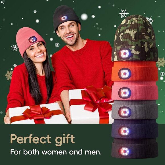 ❤️Unisex Hat Beanie with the Light, Gifts for Men Women - Picture 7 of 7